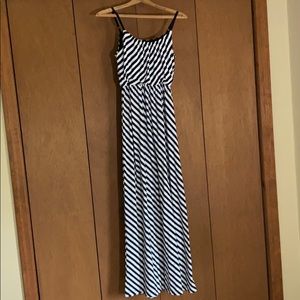 Charlotte Russe striped maxi dress